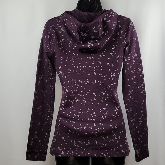 Under Armour Coldgear Infrared Hoodie Purple Size Small - Picture 3 of 12